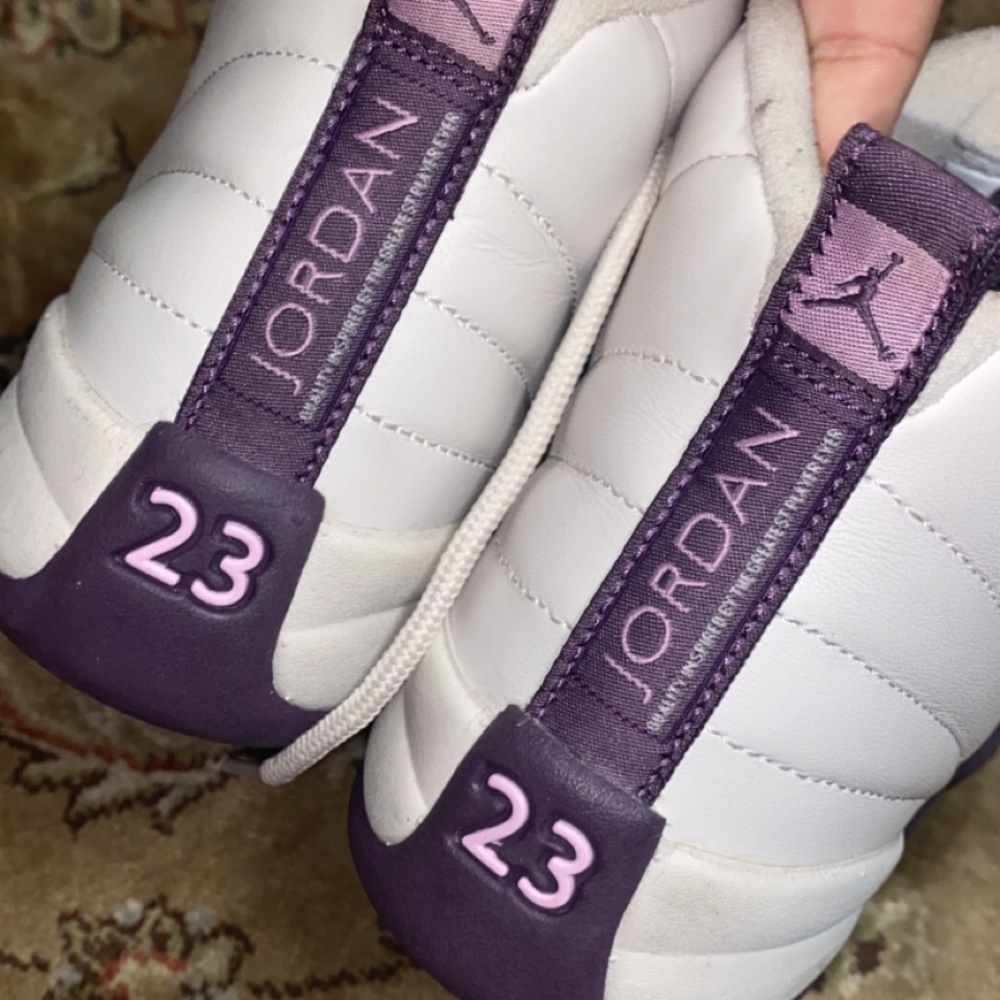 JORDAN 12 DESSERT SAND. Basically brand new, never been worn.